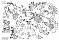 Bosch 0 603 338 881 Psb 650 Rpe Percussion Drill 230 V / Eu Spare Parts
